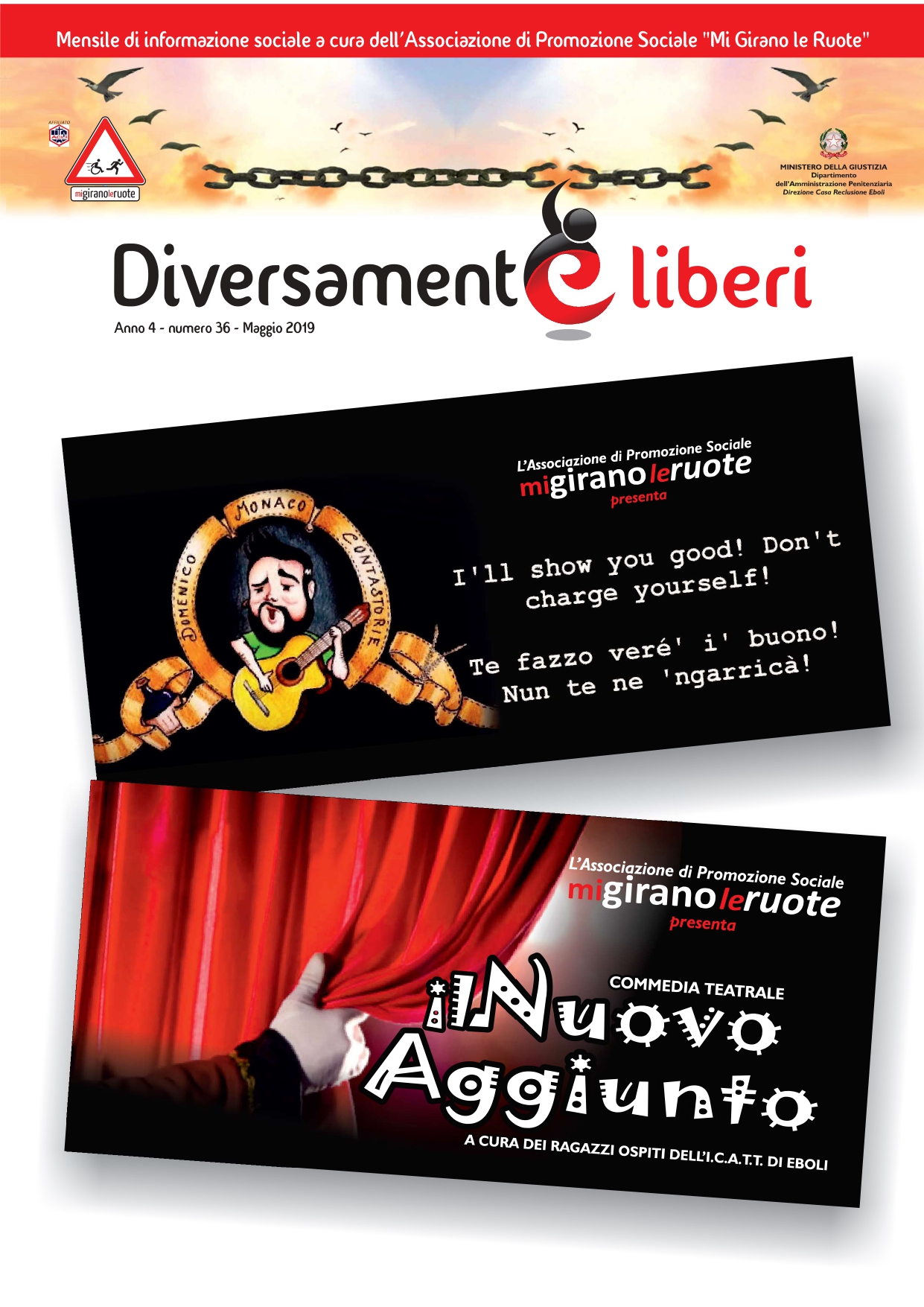 Diversamente liberi n. 36 Maggio 2019