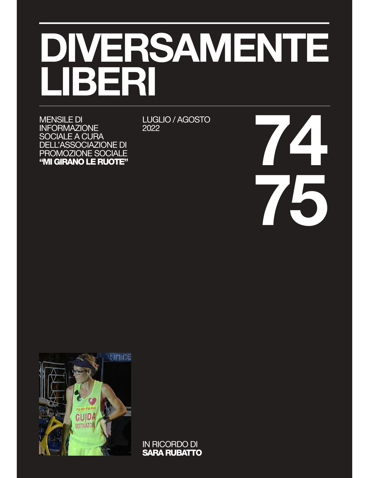 Diversamente Liberi N.74-75 Luglio-Agosto